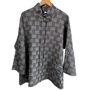 Marla Wynne Lightweight Jacket Oversized M-XL Relaxed Fit Boxy Classy Textured